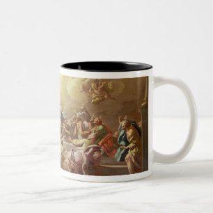 Caneca De Café Em Dois Tons A descida do Espírito Santo