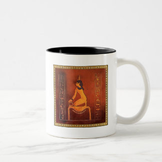 Caneca De Café Em Dois Tons A Deusa Isis