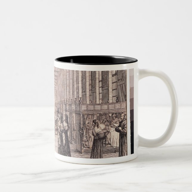 Caneca De Café Em Dois Tons A enfermaria das irmãs da caridade (Direita)