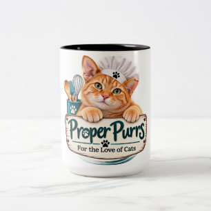 Caneca De Café Em Dois Tons A Equipe da Cozinha - Crítico de Alimentos