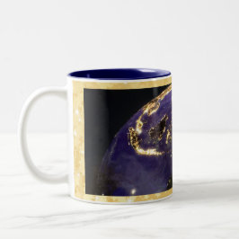 Caneca De Café Em Dois Tons A Esfera de Las Vegas