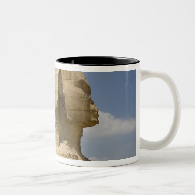 Caneca De Café Em Dois Tons A Esfinge, Gizé, Al Jizah, Egito (Direita)