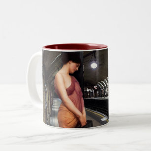 Caneca De Café Em Dois Tons À espera de Paris