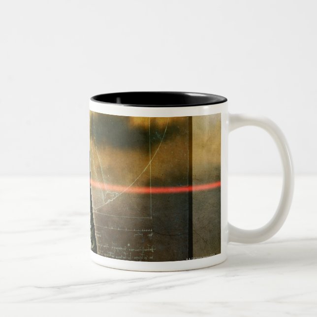Caneca De Café Em Dois Tons A espinha humana (Direita)