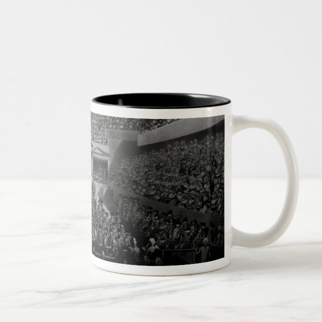Caneca De Café Em Dois Tons A experimentação de Warren Hastings (Direita)