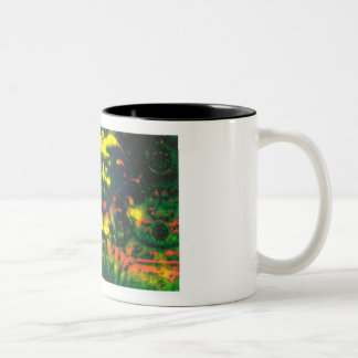 Caneca De Café Em Dois Tons A gárgula feliz de Charlie