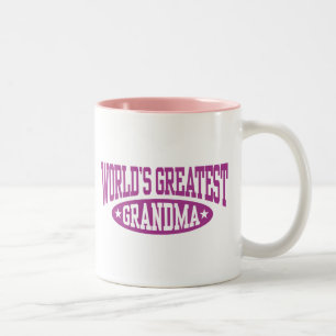 Caneca De Café Em Dois Tons A grande avó do mundo