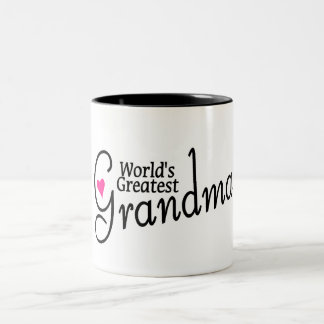 Caneca De Café Em Dois Tons A grande avó dos mundos
