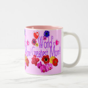 Caneca De Café Em Dois Tons A grande mamã do mundo!