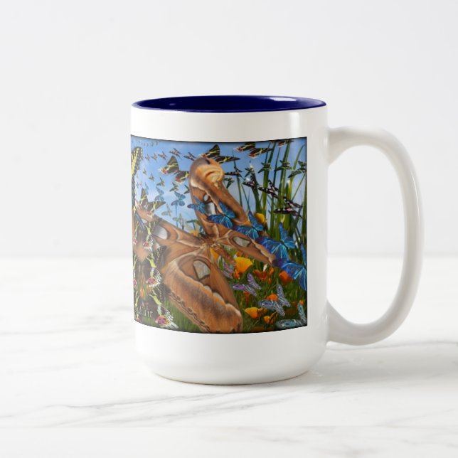 Caneca De Café Em Dois Tons A inspiração de segunda-feira (Direita)