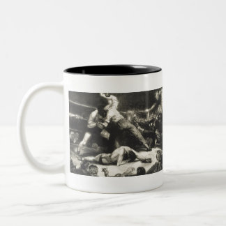 Caneca De Café Em Dois Tons A Knock-Out - George Bellows - 1921