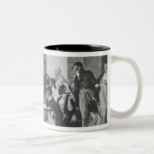 Caneca De Café Em Dois Tons A lanterna mágica, 1798