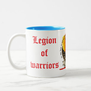 Caneca De Café Em Dois Tons A Legião dos Guerreiros
