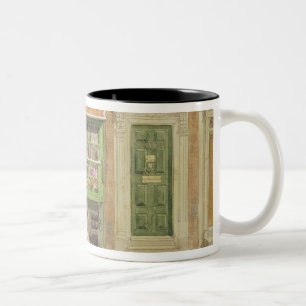 Caneca De Café Em Dois Tons A loja do Colourman, a pista de St Martin, 1829