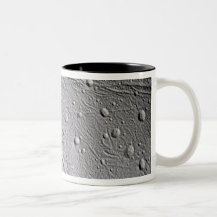 Caneca De Café Em Dois Tons A lua de Saturno Enceladus 4