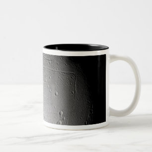 Caneca De Café Em Dois Tons A lua Enceladus 3 de Saturn