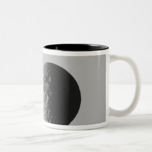 Caneca De Café Em Dois Tons A lua Mimas de Saturn