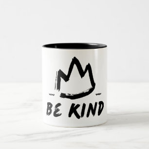 CANECA DE CAFÉ EM DOIS TONS A MARCA