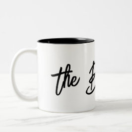 Caneca De Café Em Dois Tons A melhor mãe