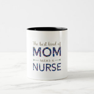 Caneca De Café Em Dois Tons A melhor mamã amável aumenta presentes de um dia