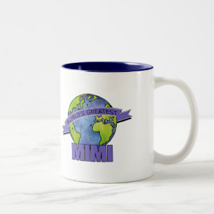 Caneca De Café Em Dois Tons A Melhor Mimi do Mundo