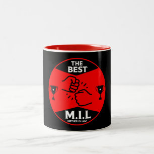 Caneca De Café Em Dois Tons A melhor sogra do mundo