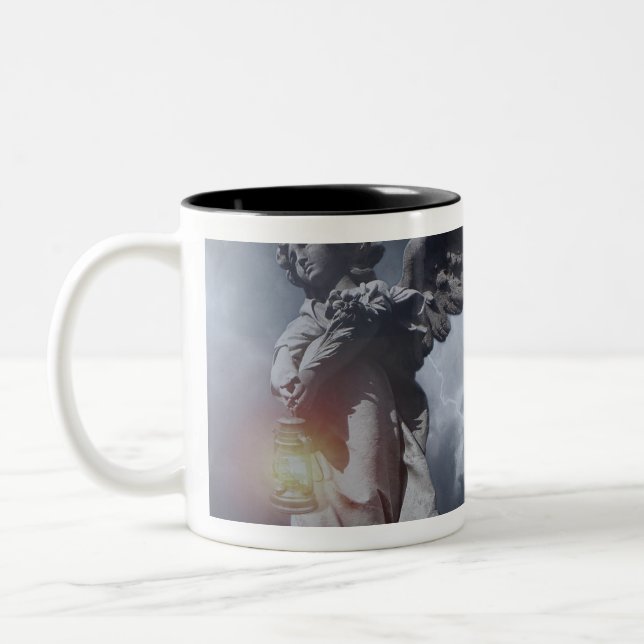 Caneca De Café Em Dois Tons A Moeda do Tempo (Esquerda)