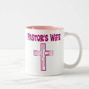 Caneca De Café Em Dois Tons A Mulher do Pastor Mug