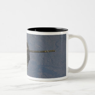 Caneca De Café Em Dois Tons A nave espacial 2 de Soyuz TMA-19