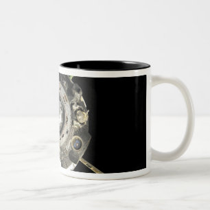Caneca De Café Em Dois Tons A nave espacial de Soyuz TMA-17