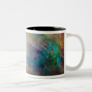 Caneca De Café Em Dois Tons A nebulosa 3 de Orion