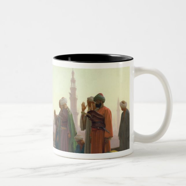 Caneca De Café Em Dois Tons A oração, 1865 (Direita)