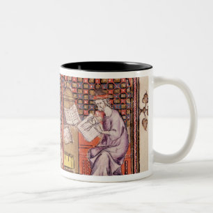 Caneca De Café Em Dois Tons A palavra, criador do mundo e o autor
