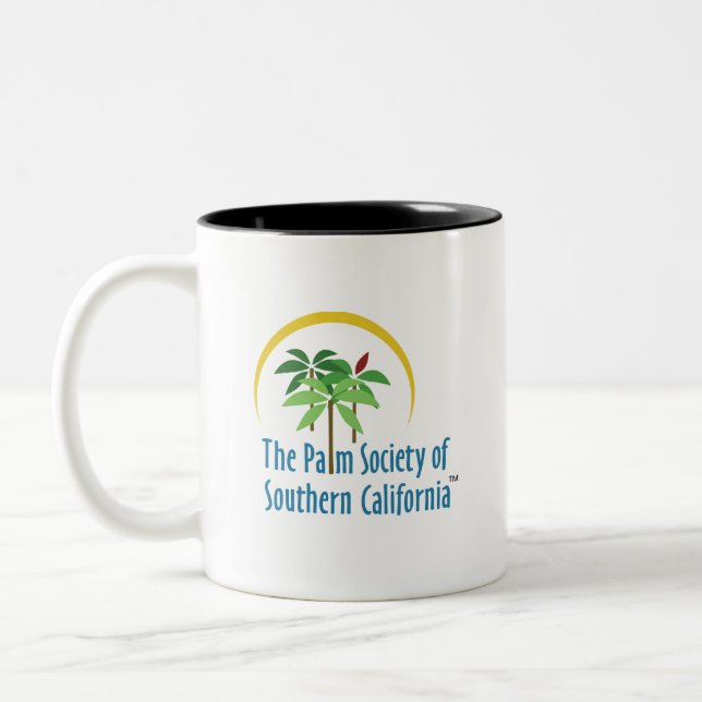 Caneca De Café Em Dois Tons A Palm Society Mug (Esquerda)