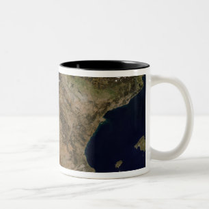 Caneca De Café Em Dois Tons A península ibérica