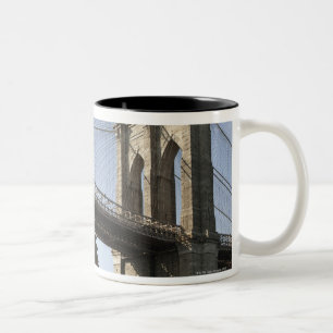 Caneca De Café Em Dois Tons A ponte de Brooklyn