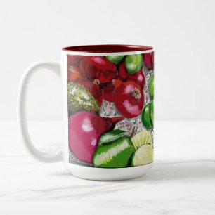Caneca De Café Em Dois Tons "A preparação do chef" ainda vive
