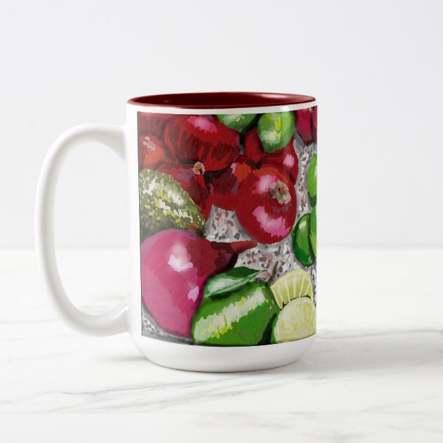 Caneca De Café Em Dois Tons "A preparação do chef" ainda vive (Esquerda)