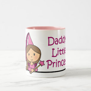 Caneca De Café Em Dois Tons A princesa pequena do pai
