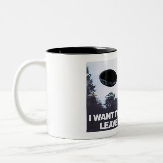 Caneca De Café Em Dois Tons A queda de homem final: O copo de café!