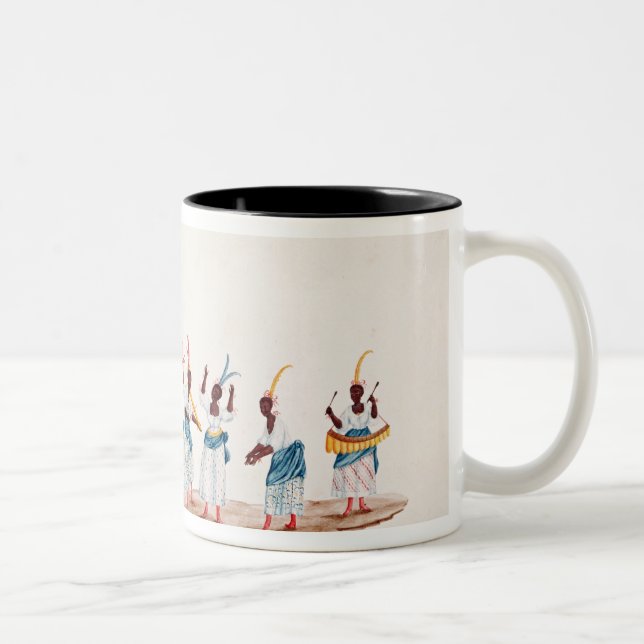 Caneca De Café Em Dois Tons A rainha e sua série (Direita)