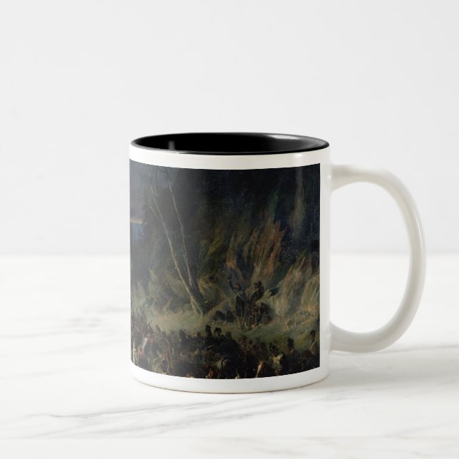Caneca De Café Em Dois Tons A ravina, campanha de 1809, 1843 (Direita)