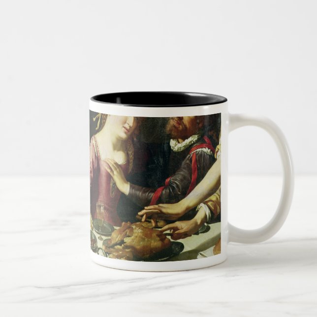 Caneca De Café Em Dois Tons A refeição (Direita)