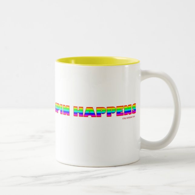 CANECA DE CAFÉ EM DOIS TONS A ROTAÇÃO ACONTECE (Direita)