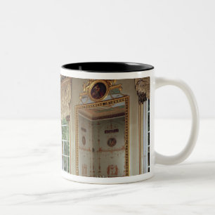 Caneca De Café Em Dois Tons A sala de Etruscan