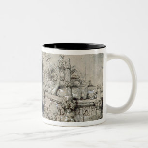 Caneca De Café Em Dois Tons A sepultura de pouco Nell