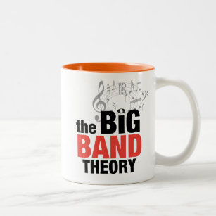 Caneca De Café Em Dois Tons A teoria de big band