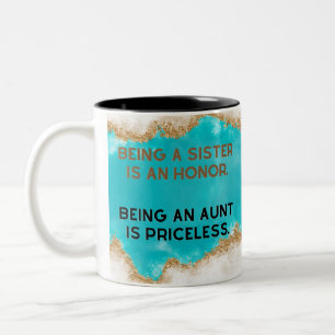 Caneca De Café Em Dois Tons A Tia Não Tem Preço