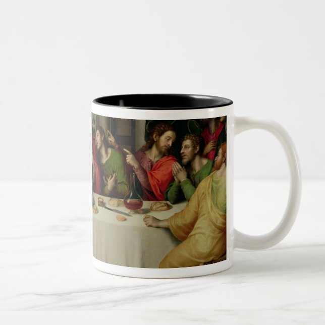 Caneca De Café Em Dois Tons A última ceia 5 (Direita)