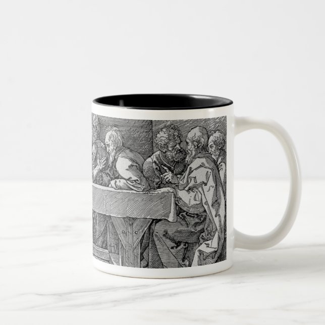 Caneca De Café Em Dois Tons A última ceia, bar. 1523 (Direita)